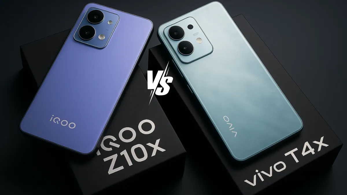 Iqoo z10x vs Vivo t4x Phone