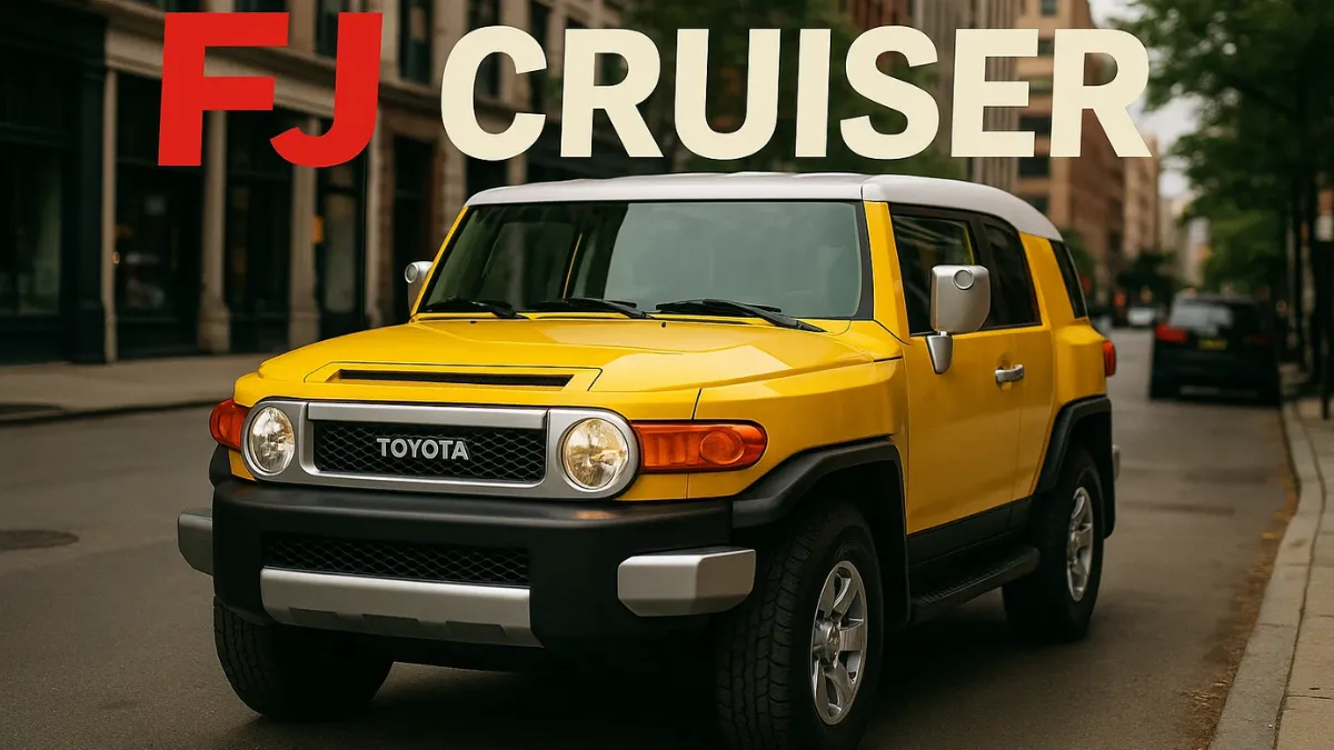 Toyota FJ Cruiser 2025: Retro Ruggedness Meets Modern Adventure