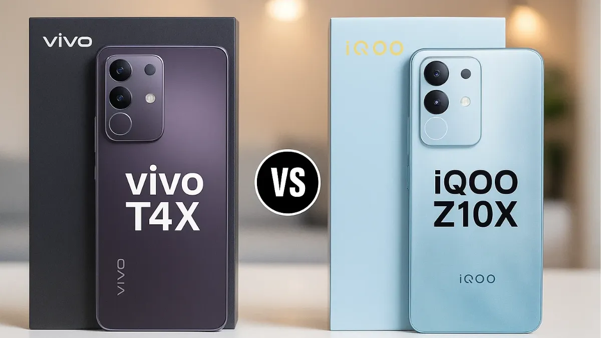 Iqoo z10x vs Vivo t4x Review 2025