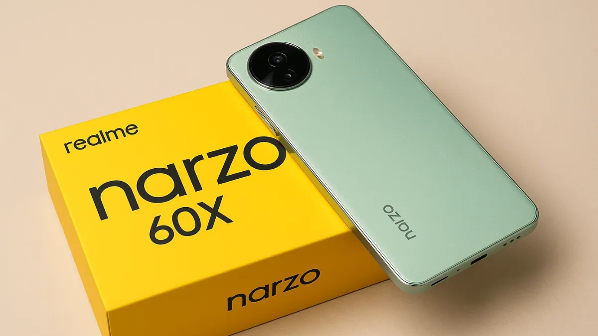 Realme Narzo 60X: Stylish Design with Powerful 5G Performance