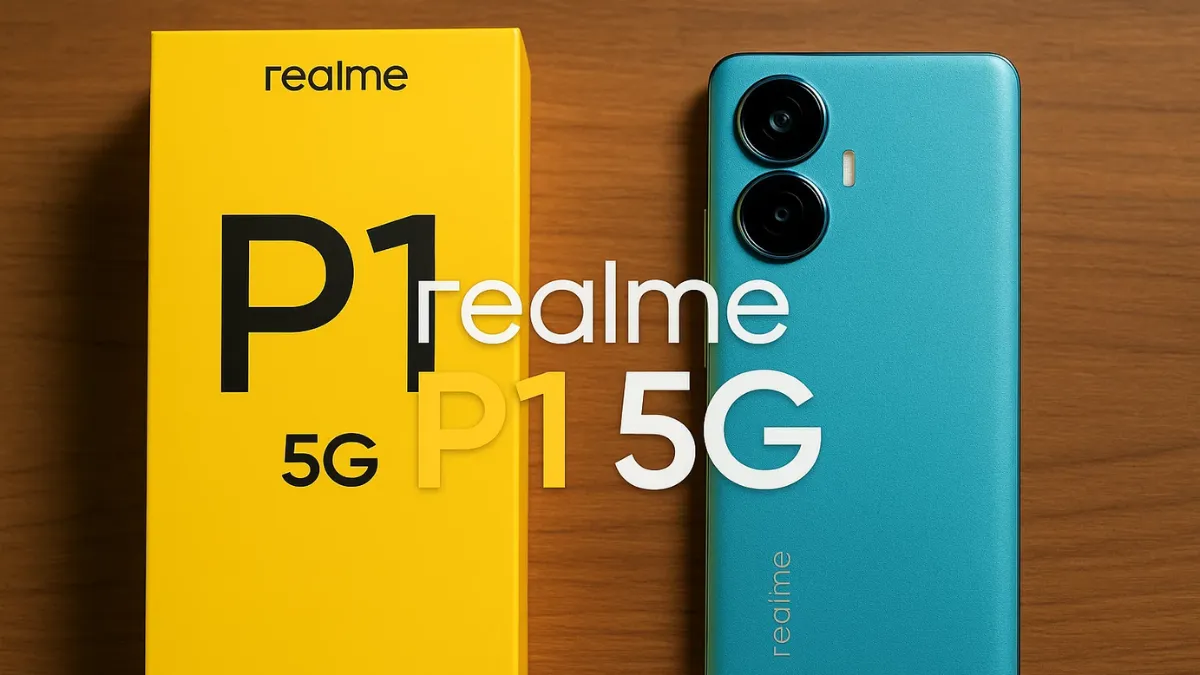 Realme P1 5G – Affordable 5G Smartphone Starting at ₹15,999 with AMOLED Display and Powerful Processor