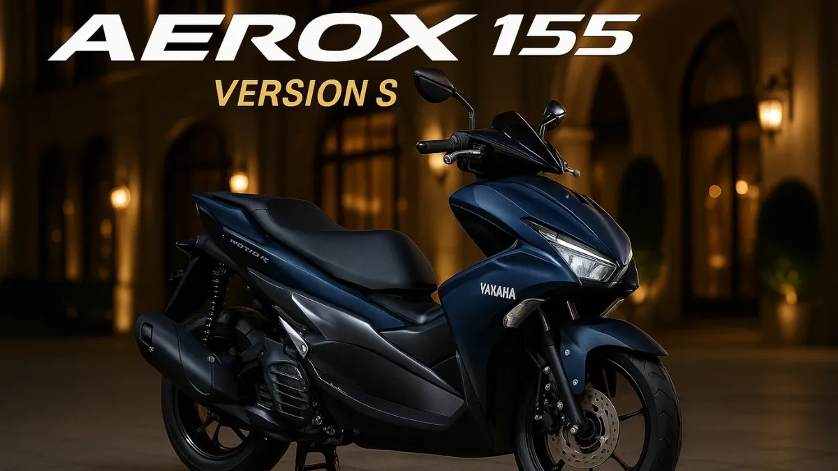 Yamaha Aerox 155 Version S: The Sporty Maxi-Scooter That Redefines Urban Performance