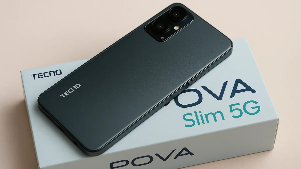 Tecno Pova Slim 5G: Stylish Design with Strong Performance – Price Starts at ₹18,999