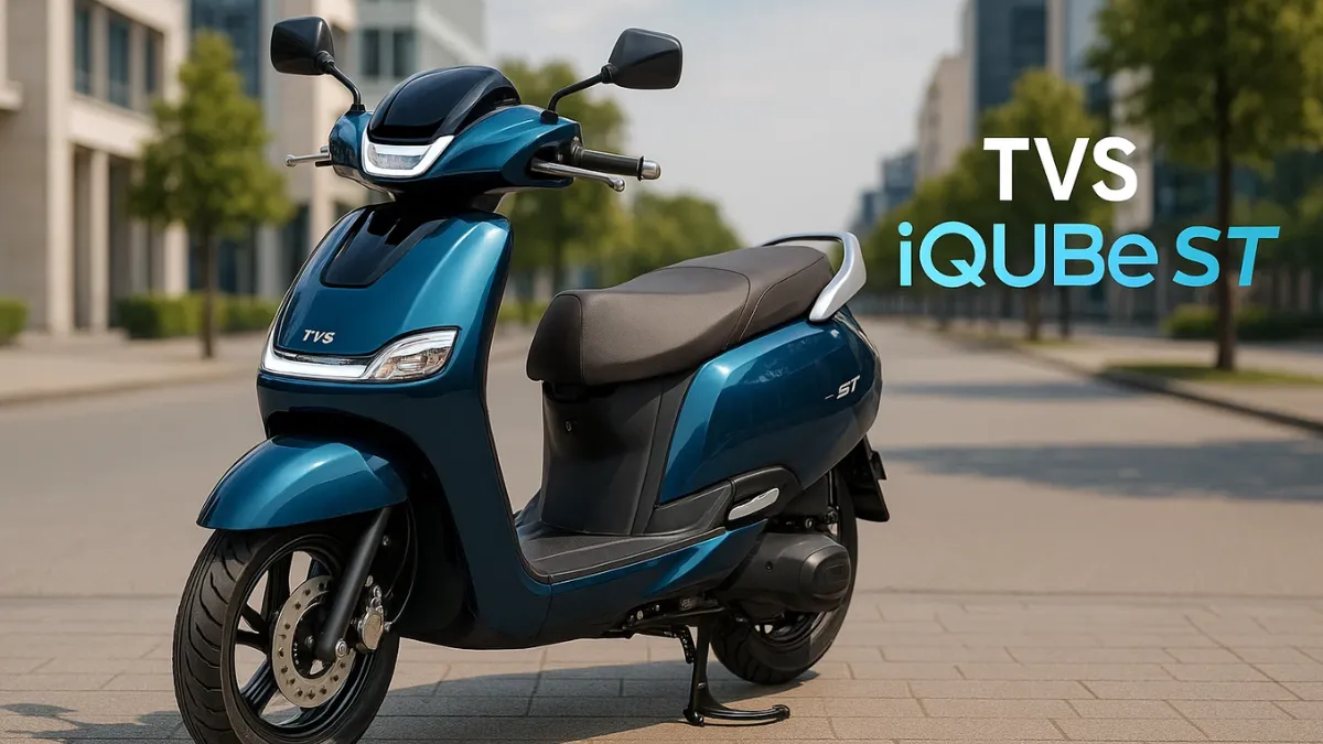 TVS iQube ST: Smart, Stylish, and Powerful Electric Scooter – Price Starts at ₹1,25,000