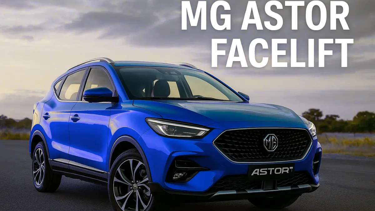 MG Astor Facelift: Smarter Features, Sharper Design, and a More Premium Feel