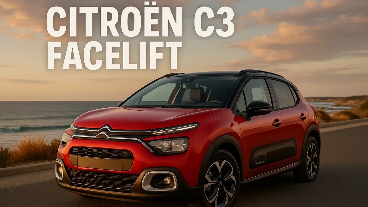 Citroen C3 Facelift: Modern Compact Hatchback with Stylish Design and Smart Features