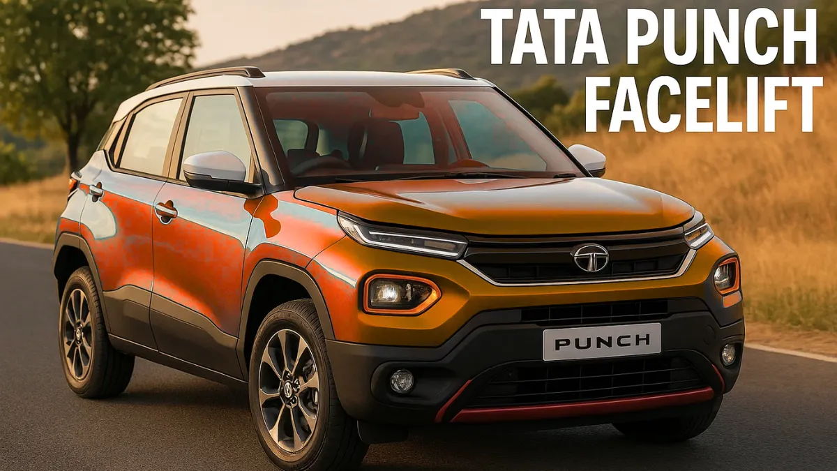 Tata Punch Facelift: A Refreshed Compact SUV with Bold Styling and Upgraded Features
