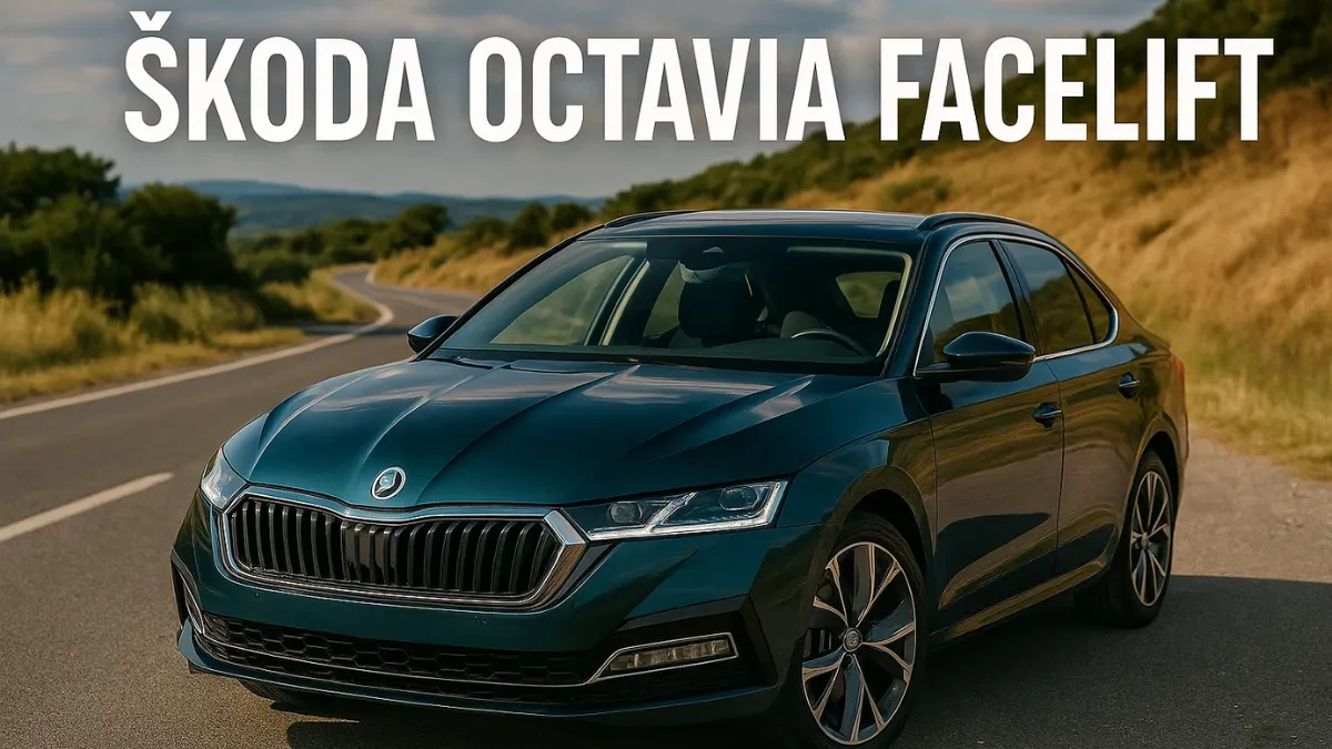 Skoda Octavia Facelift: A Sharper, Smarter Take on the Premium Sedan