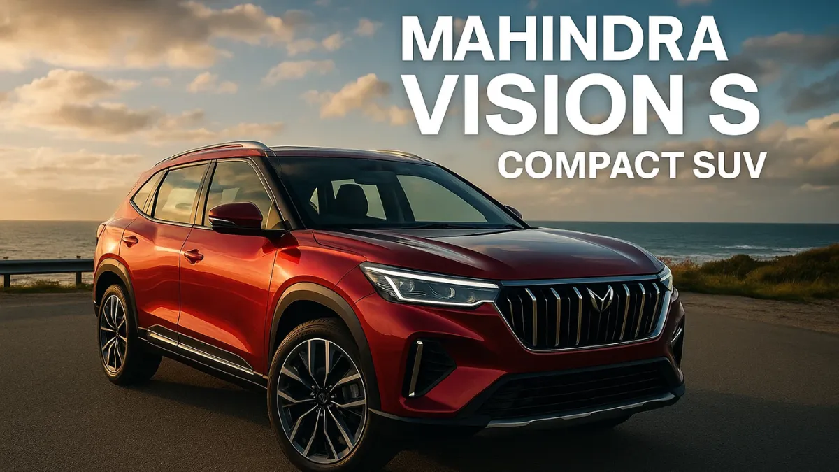 Mahindra Vision S Compact SUV: A Futuristic Urban SUV Crafted for Next-Gen Mobility