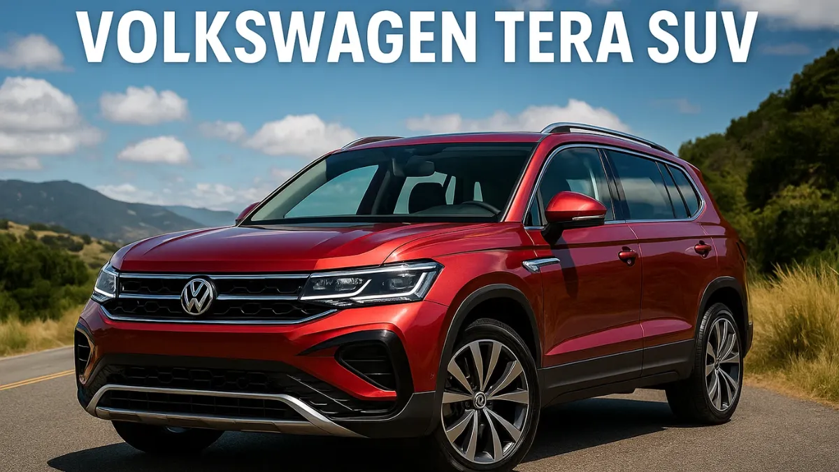 Volkswagen Tera SUV Revealed: A Bold Full-Size SUV with Premium Design and Strong Performance