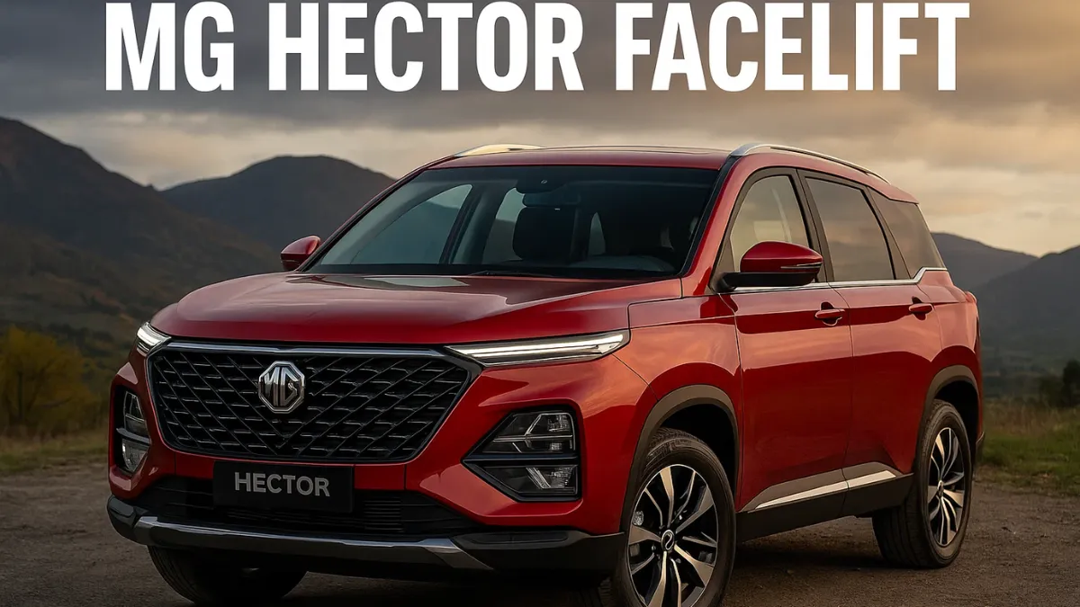 MG Hector Facelift: Modern Design and Advanced Features for the Mid-Size SUV Segment