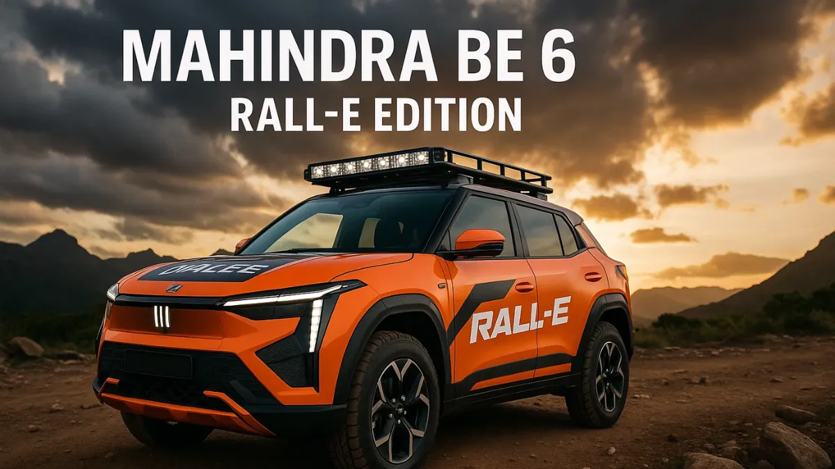 Mahindra BE 6 Rall-E Edition : A Bold Electric SUV Built for Performance and Style