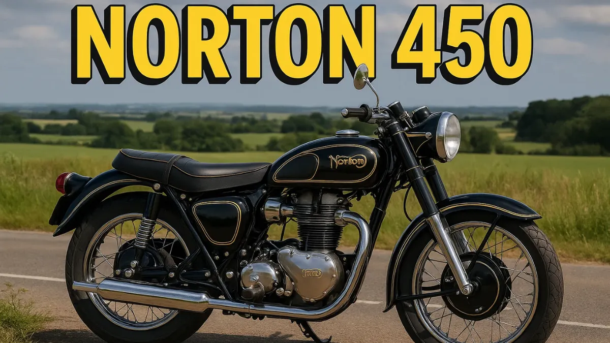 Norton 450: A Stylish Middleweight Motorcycle Built for Power and Everyday Riding